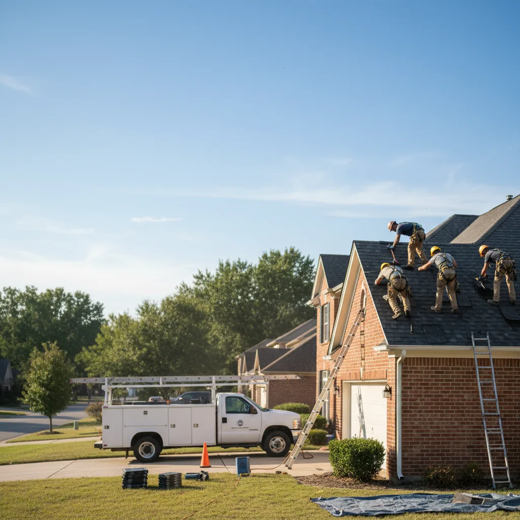 Roof Repair in Stamps